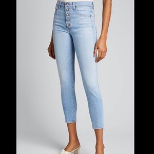 NWT Veronica Beard Debbie high rise skinny jeans